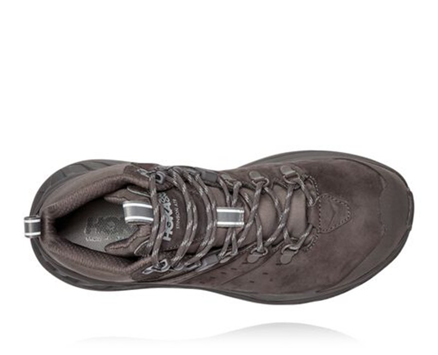 Chaussure Randonnée Hoka One One Stinson Mid Gore-Tex Homme - Marron - SNL-469703